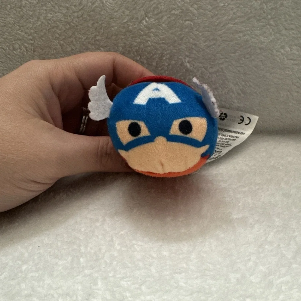 Disney‎ Tsum Tsum Marvel Star Wars Plush Lot Captain America Black Widow Panther